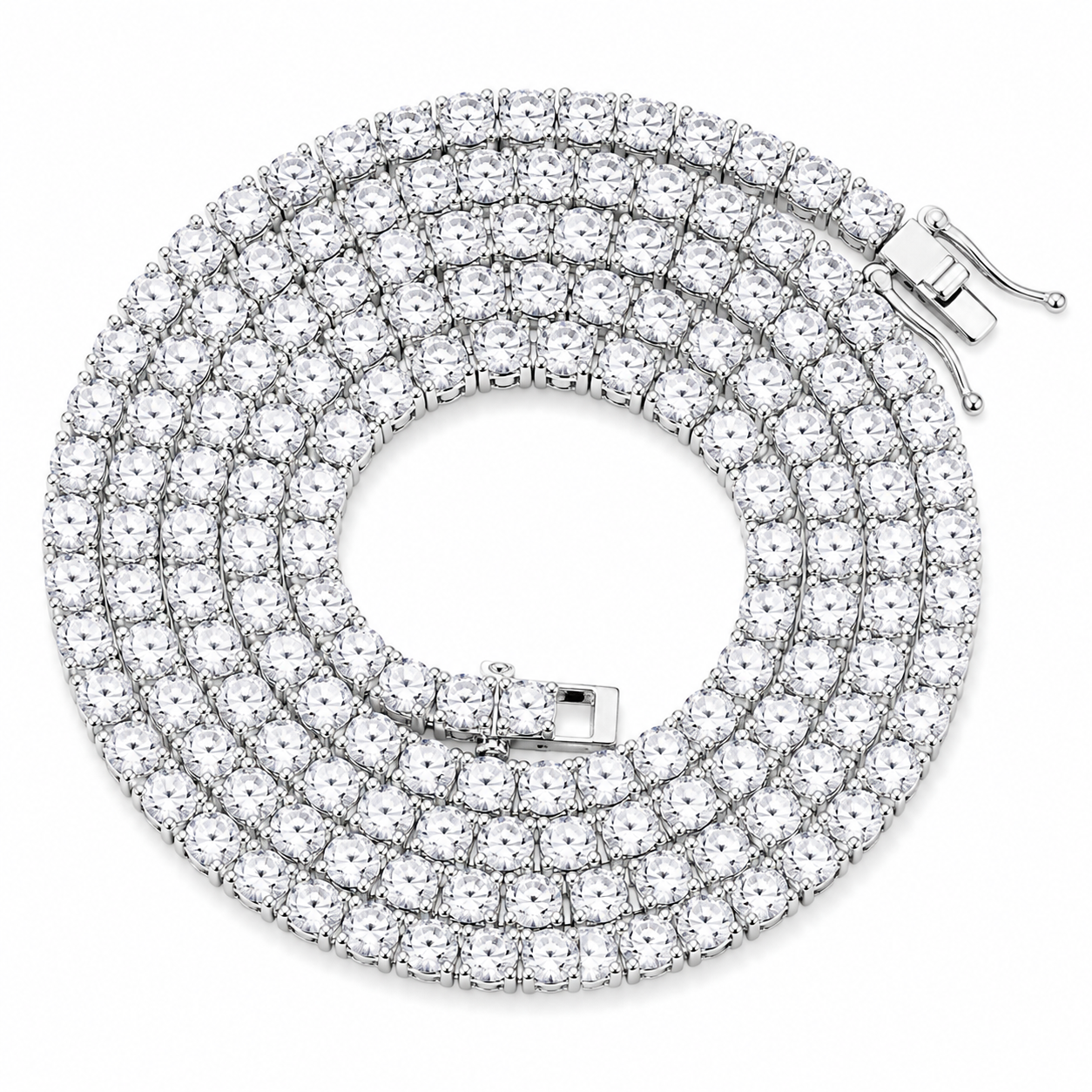 VVS Tennis Chain 14K Gold