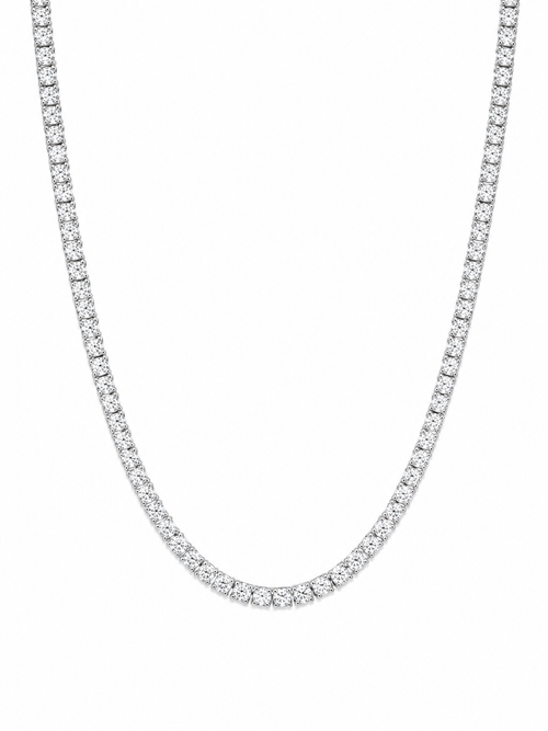 VVS Tennis Chain 14K Gold