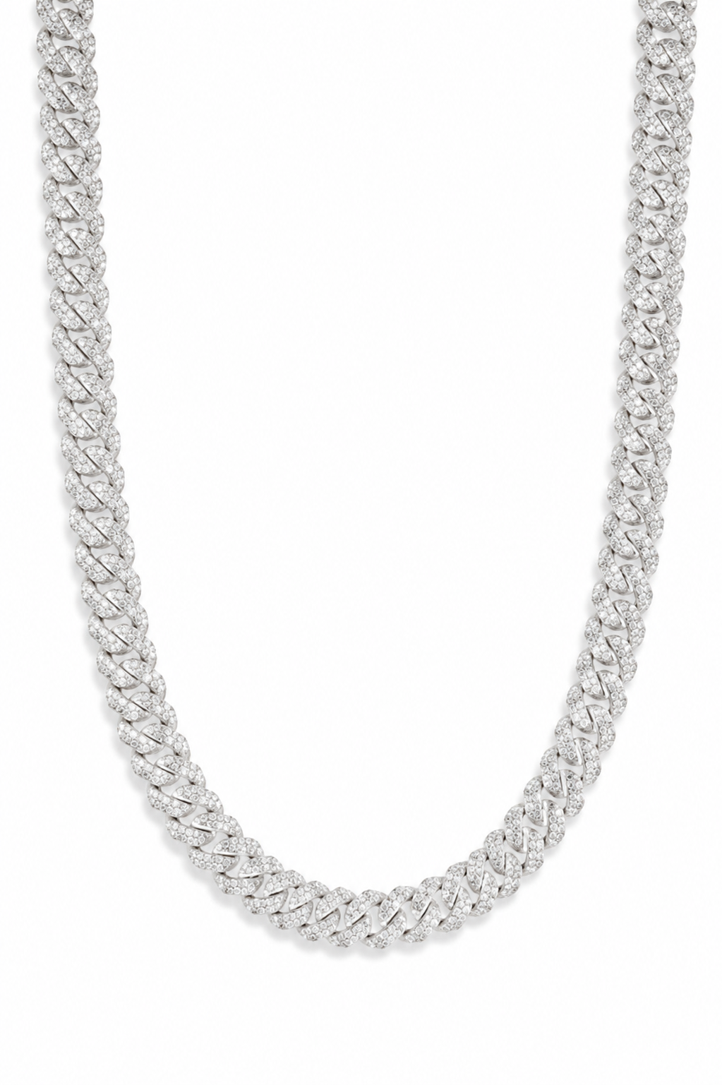 VVS CUBAN LINK CHAIN 14K GOLD